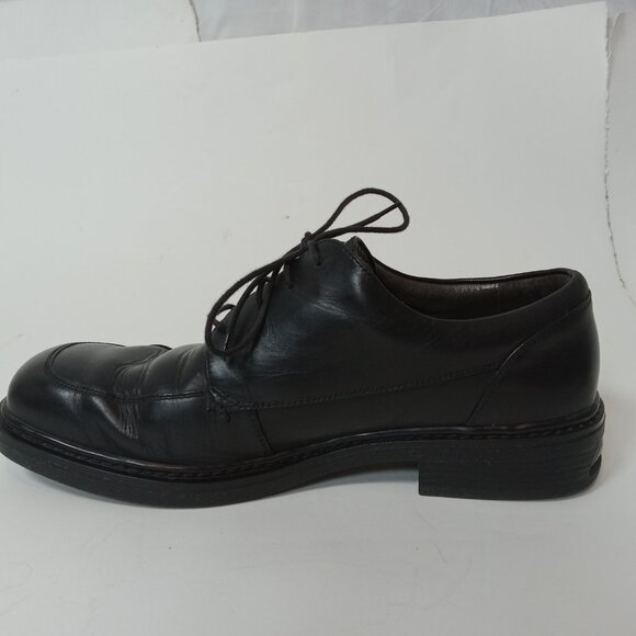 Dockers ACS Air Cushioned System Mens US 10.5 M Leather Shoes Loafers Black - Picture 10 of 14